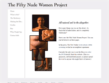 Tablet Screenshot of fiftywomen.com